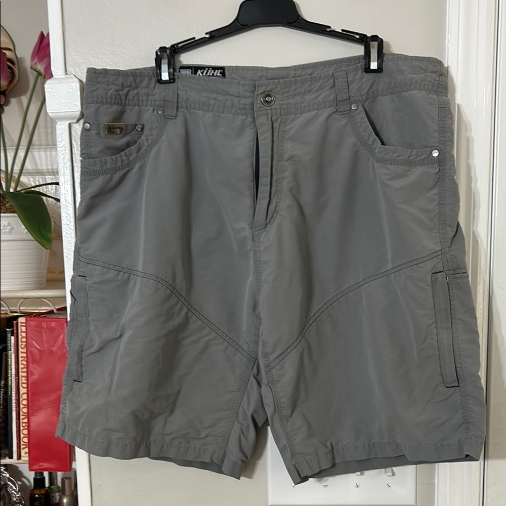Kuhl Mens Shorts Born In The Mountains Hiking Shorts Lightweight Size 38